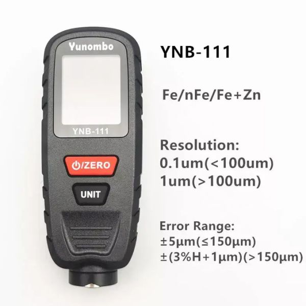 YNB-300 Ultrasonic Coating Thickness Gauge High Accuracy Measuring Device