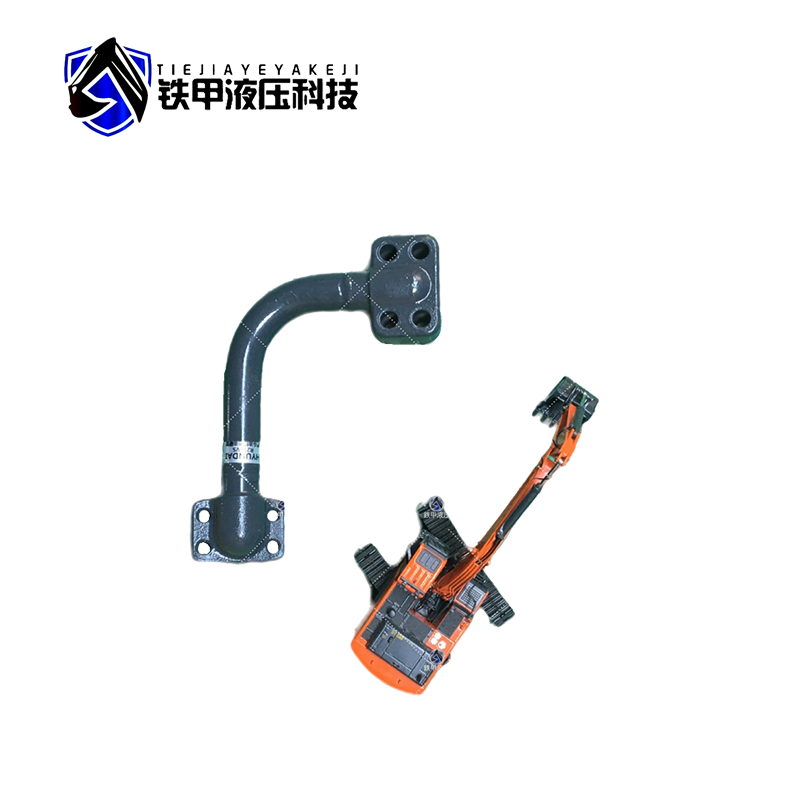 Construction Works Excavator Iron Pipe For Hyundai R215VS Hydraulic System