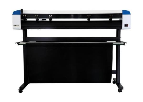 Quality Large Format 1350mm Contour Vinyl Cutter , Vinyl Plotter Cutter Decal Sticker Machine for sale