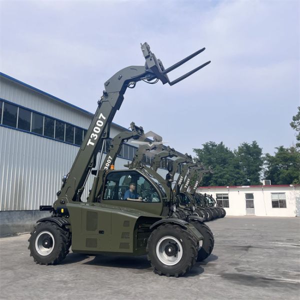 3 Ton 7m Telehandler with Cummins Engine 1220mm Fork for Mexico