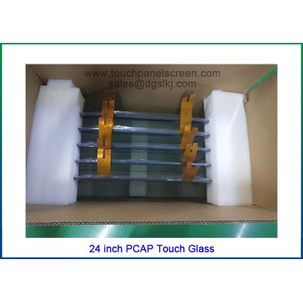 24 Inch GG Touch Panel Projected Capacitive For Multi Touch Monitor