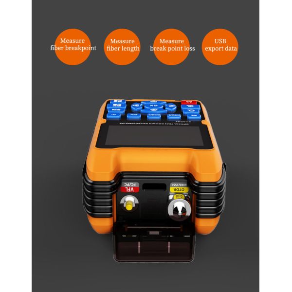 ZS1000-A OTDR Testing Machine Multifunctional 3.5 inch LCD Display