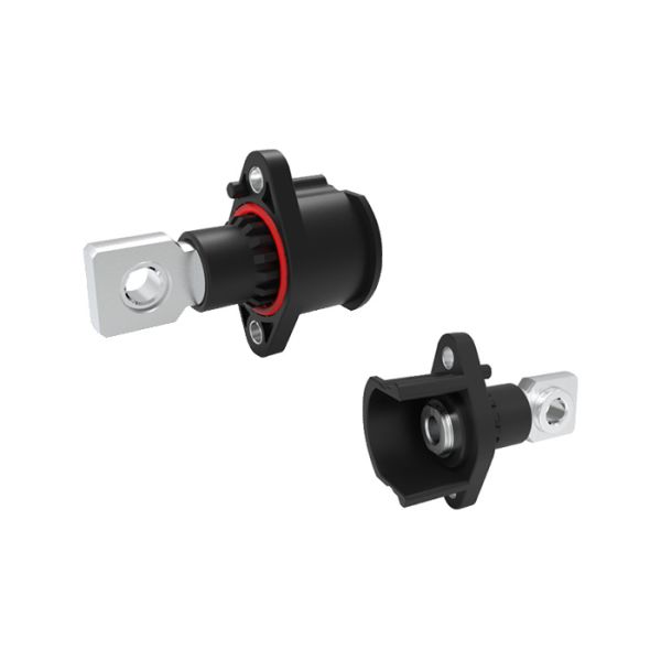 250A 1 Pin M8 Battery High Voltage High Current Connectors Motor Controller