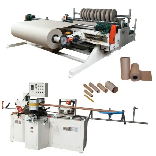 Automatic Slitting and Rewinding Jumbo Roll Kraft Paper Cutting Machine