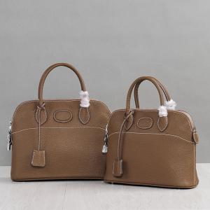 China high quality ladies cowskin shell bags 27cm 31cm brown designer bag handbags women luxury handbags famous brand handbags wholesale