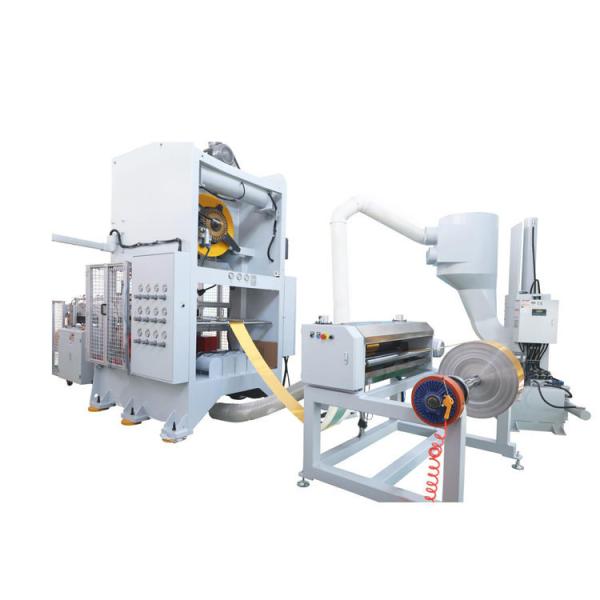 Quality Aluminum Foil Food Disposable Box Container Making Punching Machine Making for sale