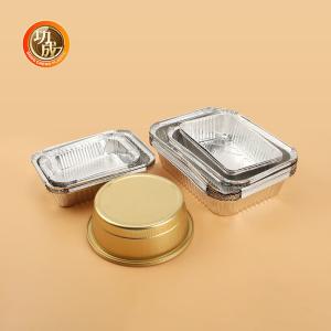 China Food Grade Aluminum Foil Container 3 Compartment To Go Containers wholesale