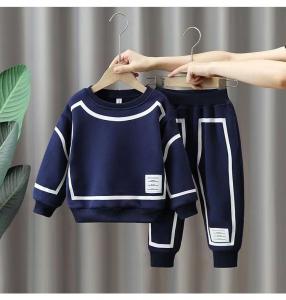 China Round Collar 5 Years Boy Organic Cotton Kids Clothes XXS-XL on sale