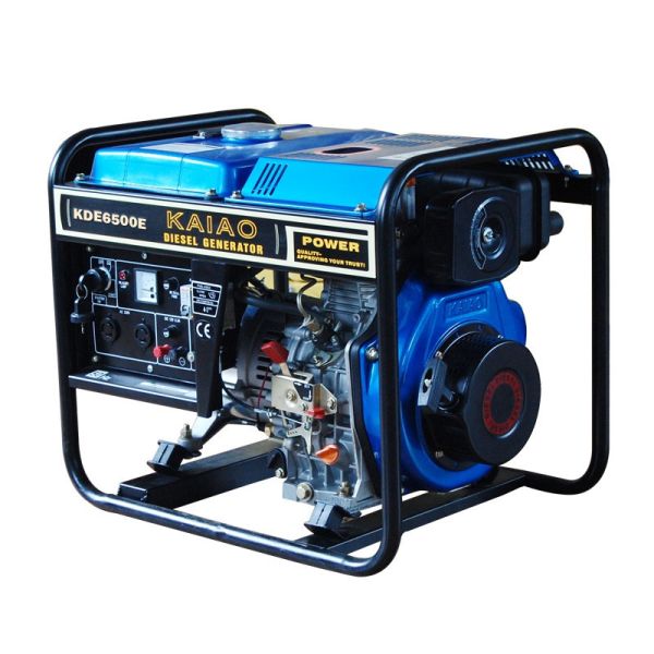 AC 5KW Single Phase Small Diesel Generators , Compact Diesel Generator