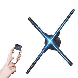 52cm Indoor 3D Hologram Advertising Display LED Fan