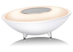 China Dimmable Night LED Light Bluetooth Speaker AUX Input Portable Long Service Time on sale
