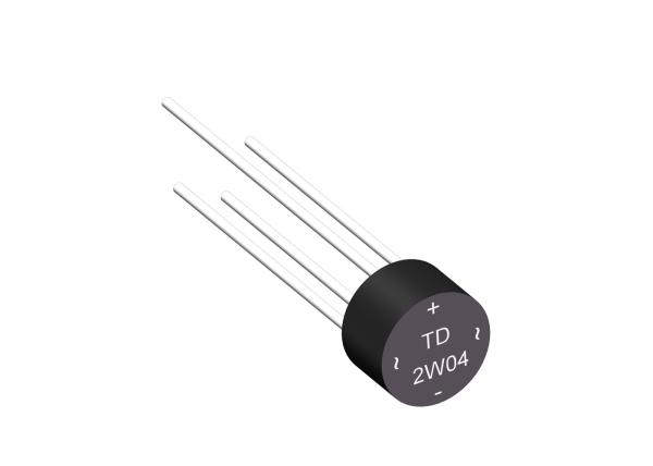 Quality WOM Circular Silicon Round Bridge Rectifier Diode 1A 400v W10 W04 W02 W005 for sale