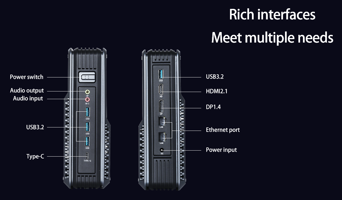 Intel ADL-N & TWL N150 With Dual LAN DDR5 16GB RAM Gaming PC