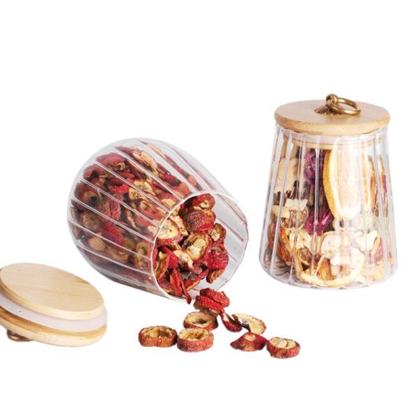 Industrial-Grade Glass Jars with Spoon|B2B Bulk Orders|Airtight Bamboo Lid Containers|Custom Branding