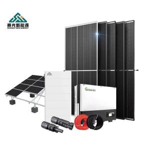 380v High Efficiency Solar Energy System With TUV RoHS Certification