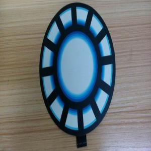 China promotional price custom animation effect el t-shirt panel wholesale