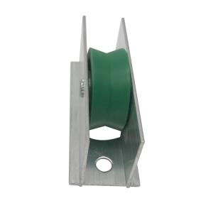 Hot-selling 1mm Thickness Aluminum Housing Nylon Wheel For Aluminum Sliding