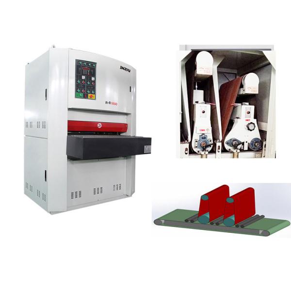 Quality PLC Calibrating Wide Belt Sanding Machine For Metal Wide Belt Sander for sale