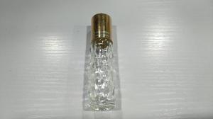 China 25.4mm Small Clear Essential Oil Bottles Plastic Solid Roller Ball FDA Certificate on sale