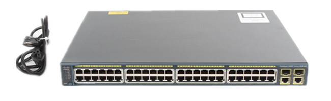 370 W Managed POE Network Switch LAN Base Feature Set WS-C2960-48PST-L