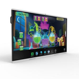 Black Touch Screen Interactive Whiteboard , 4k Multi Touch Smart Board