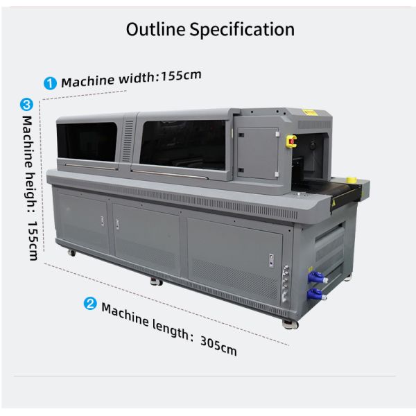 SP Compact UV Printer Single Pass Inkjet Digital Printing Machine powerful