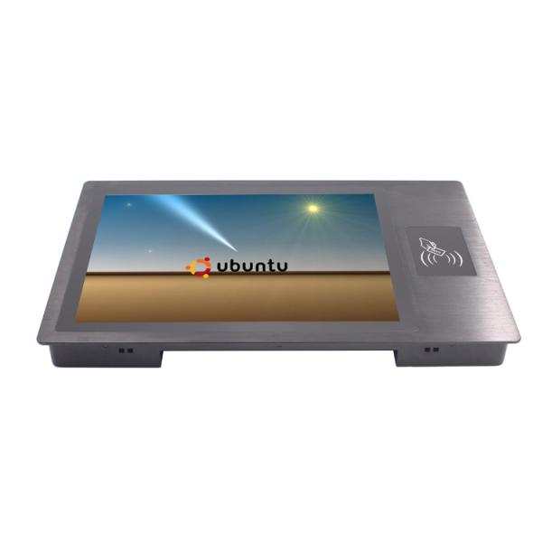 Quality Aluminum Android Industrial Panel PC RFID / NFC Card Reader Integrated for sale