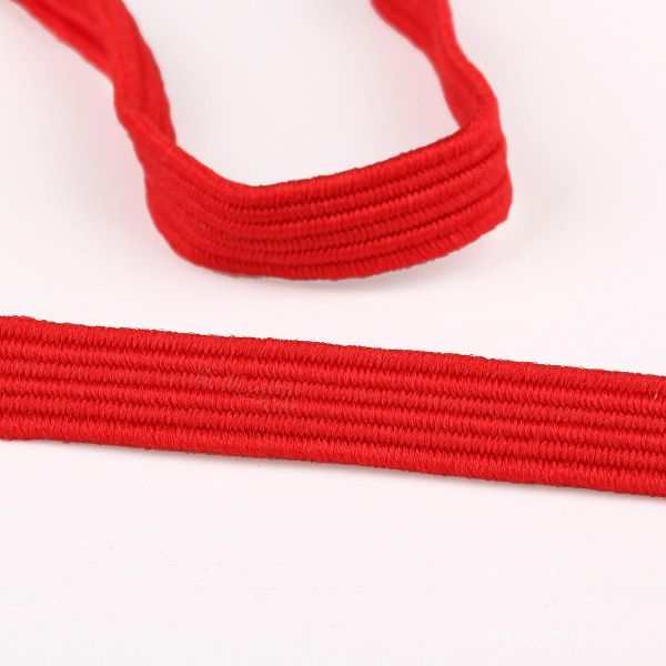 Colorful Round Elastic Cord Polyester Elastic Band For Garment Accessories