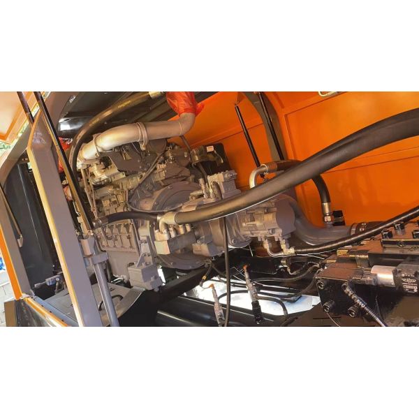 Shacman HBT8018 Used Trailer Concrete Pump Mixer 186 KW With Deutz Engine