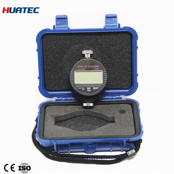 Digital Pocket Shore Durometer Hardness Tester with 0-100HD Range Compliant with DIN53505 and ASTMD2240 Standards