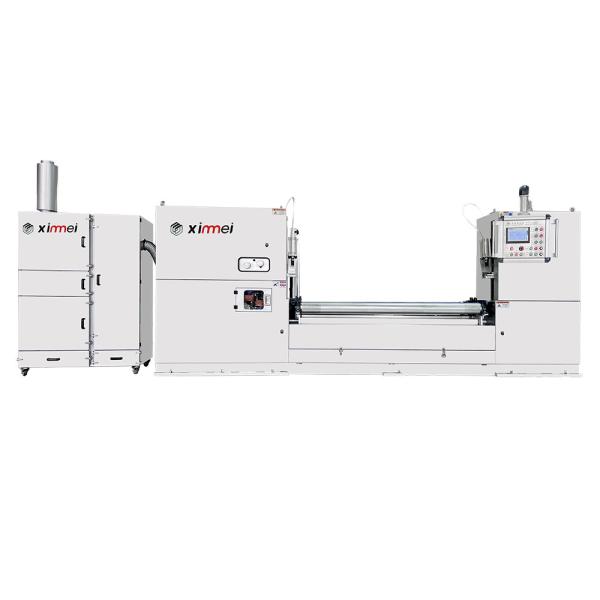 Quality Auto Pu Foam Cutting Machine cylinder foam round peeling auto roll up Machine TDPB-1900 for sale