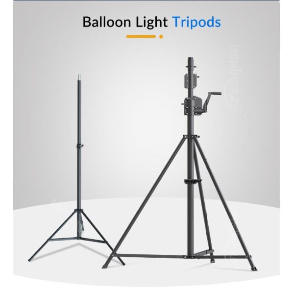 4500lm 7800lm Tripod Work Lamp 60W Balloon Light Tower For Events