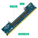 Laptop DDR5 RAM to SO DDR5 U-DIMM Desktop Adapter Card, Memory Tester SO DDR5 to