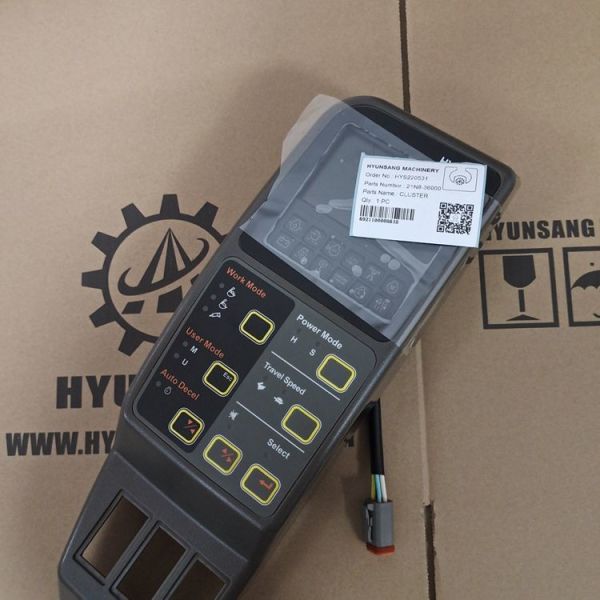 Cluster 21N8-36000 21N8-36001 Excavator Engine Parts For Construction Machinery