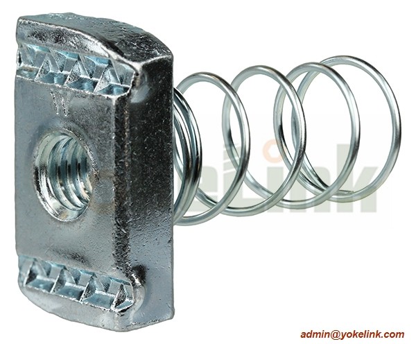 Factory price Zinc plated M12 Long Spring Channel Nut For Channel Hardware Fitting