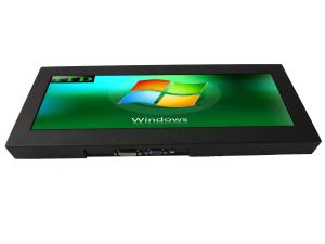 14.9 resized ultra wide bar type stretched LCD monitor display, anti-shock 15G 15ms duration