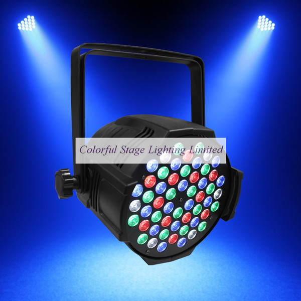 54x3W LED RGBW Par 64 Light
