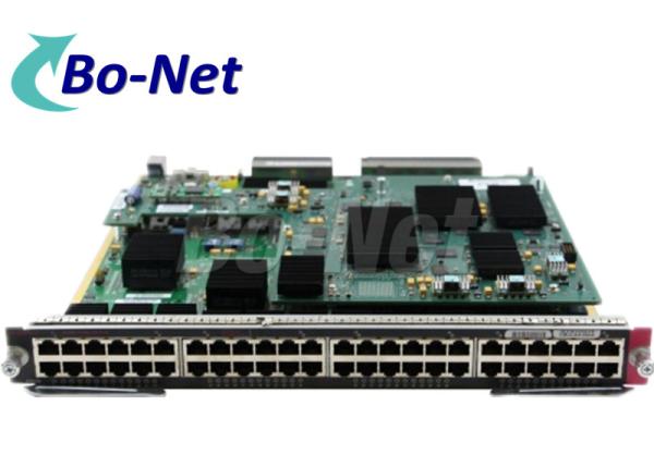 Quality WS X6848 TX 2TXL Cisco Single Mode SFP / Cisco Fiber Interface Module 10Mb LAN for sale
