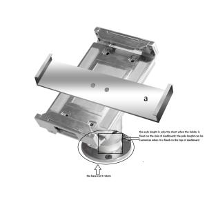 China 7inch tablet wall mount metal lock bracket,surround tablet pc on sale