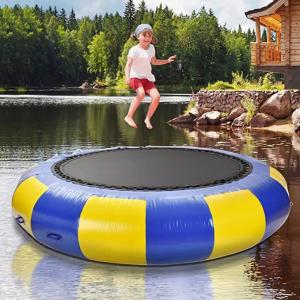 China Floating On Water Commercial Inflatable Floating Water Park Inflatable Water Trampoline on sale