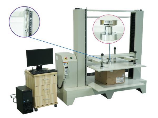 Quality C5470-3T 30KN Container  Compression Test Machine For Wooden Floor  Compressive Strength Tester 1x1x1.2m for sale