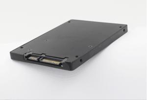 China Black Color Solid State Drives , MLC NAND Flash Type 128GB Solid State Disk SSD wholesale