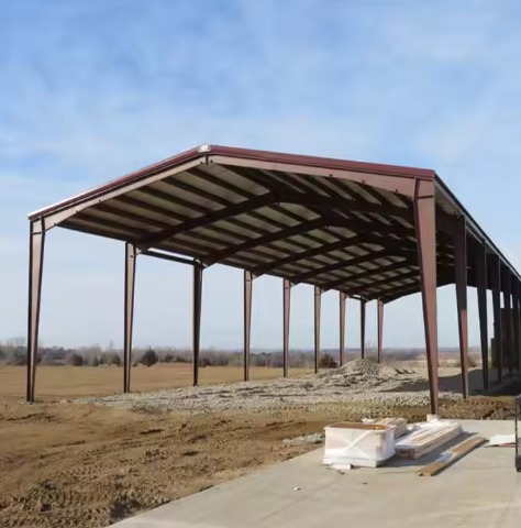 Outdoor Storage Steel Shed Easy Installation Quick Build Customizable