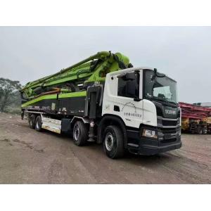 Zoomlion concrete pump truck in excellent condition.