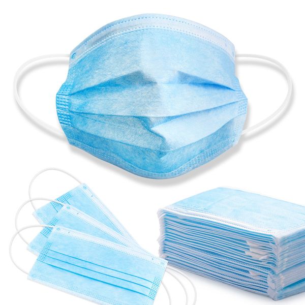 China OEM Disposable 3 Ply Face Mask Anti Pollution Non Woven wholesale