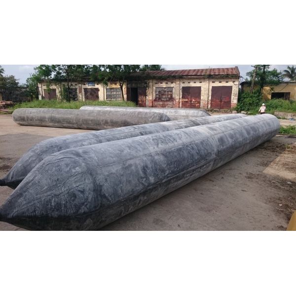 Inflatable D15*L20 Marine Rubber Airbag Caisson Lifting Heavy Duty Rubber Balloons