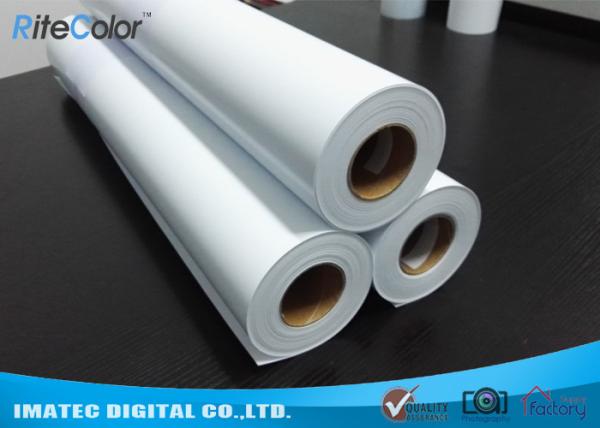 Quality Eco Solvent Matte PP Synthetic Paper , Solvent based Polypropylene Paper for Outdoor Display for sale