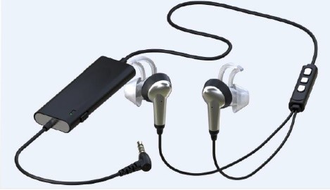 Noise-canceling Headphone, wide range Frequency response, battery embedded, high