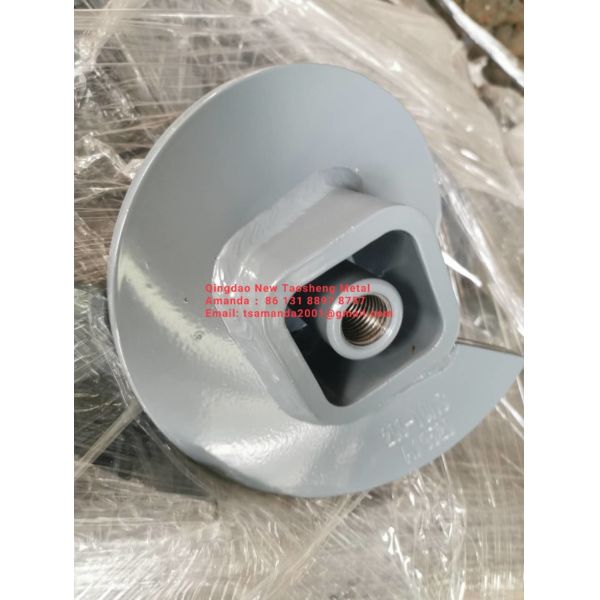 ASTM A153 HDG 580mm 120KN ground screw post anchor