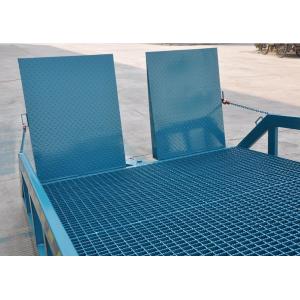 10 Tons Loading Capacity Mobile Dock Ramp , Container Loading Ramp